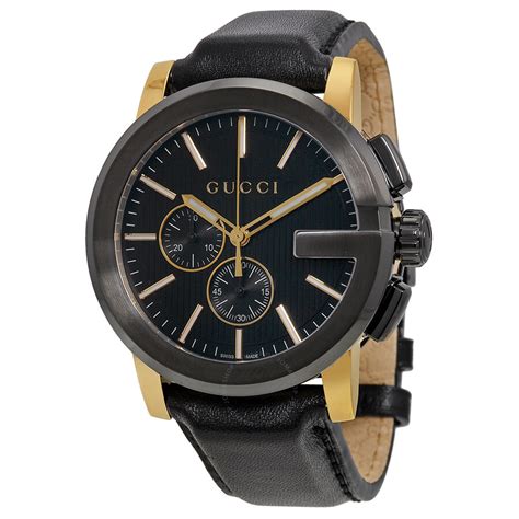 gucci mens chronograph watch|gucci watch clearance.